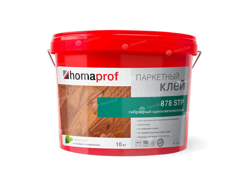 Паркетный клей Homakoll homaprof 878 STP - 10 кг HHP878