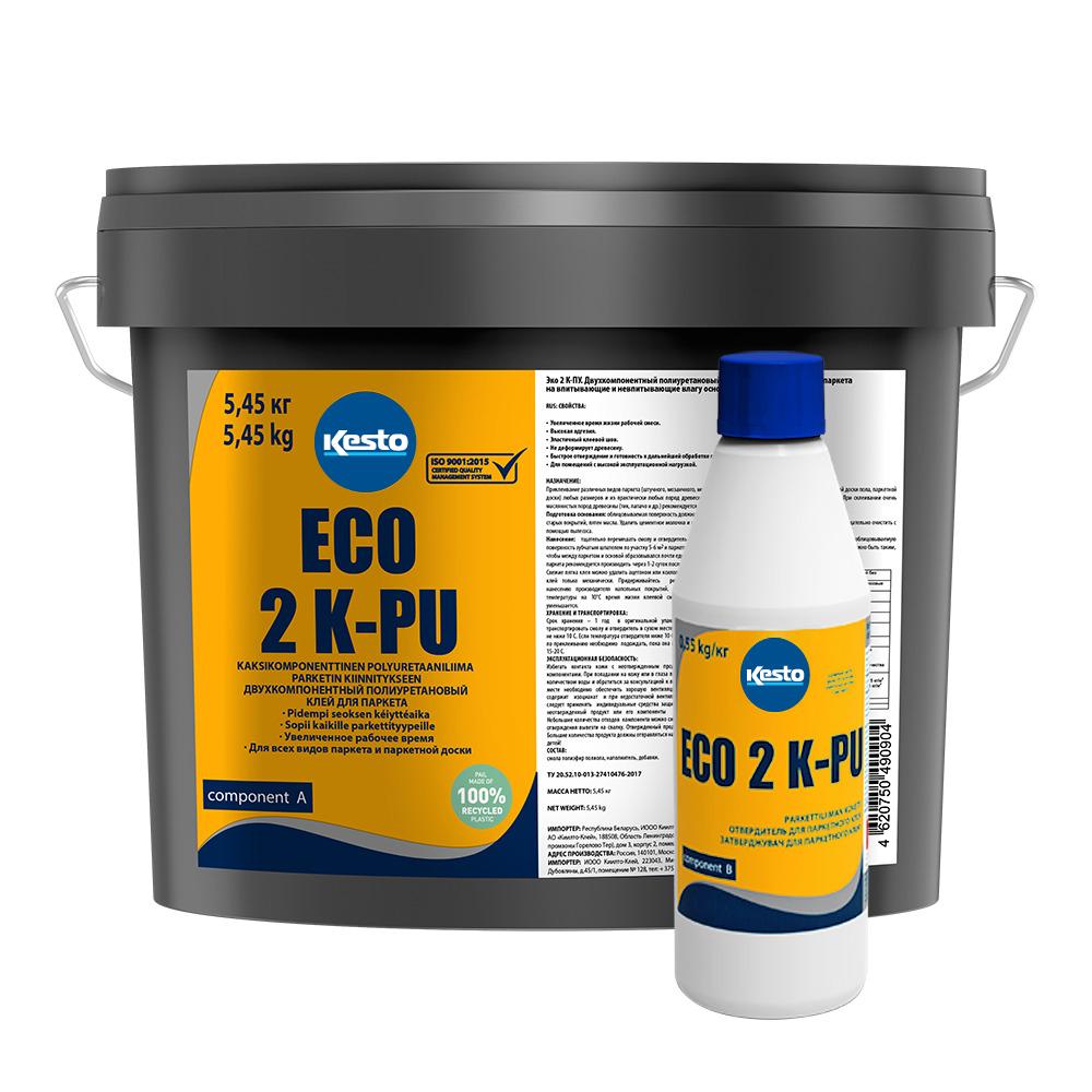 Паркетный клей Kesto Eco 2 K-PU 6 кг KE2-6